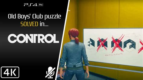 Control: Old boy's club .